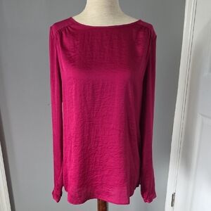 The Limited Fuschia Blouse